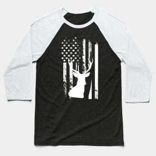 American Deer Hunter Baseball T-Shirt